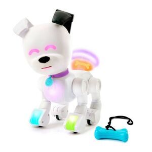Open Box - WowWee - Dog-E Interactive Robot Dog 200+ Sounds Walking PO White